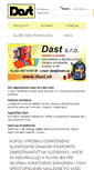 Mobile Screenshot of dast.sk